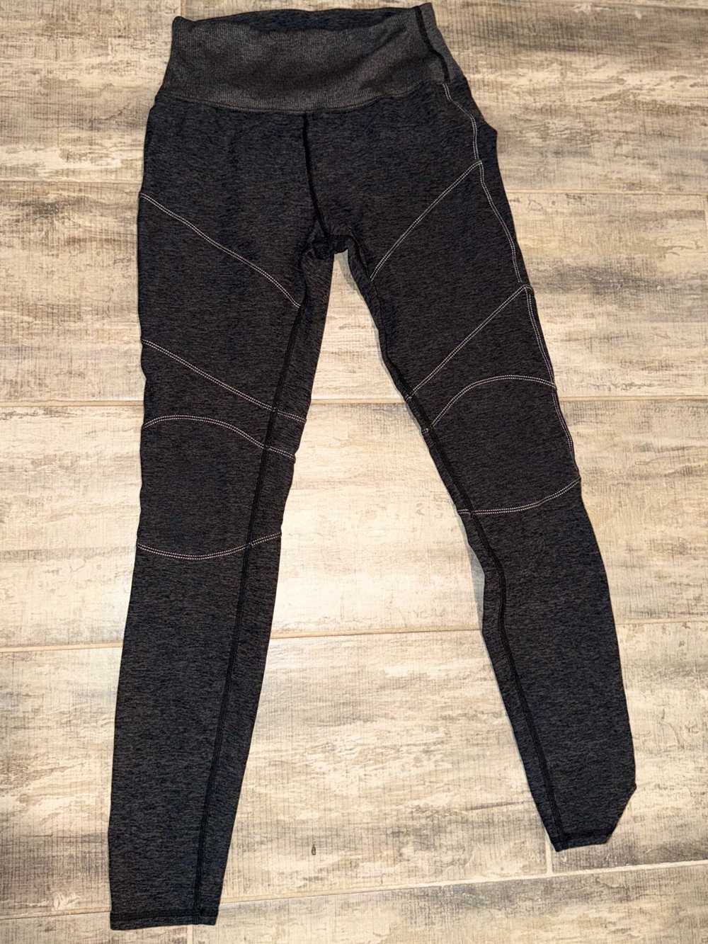 Alo Charcoal Seam Detail Yoga Leggings